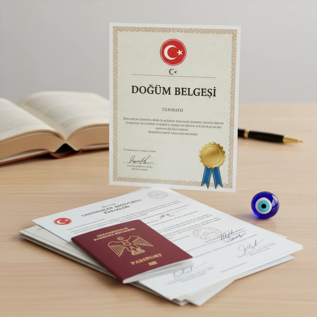 turkish citizenship birth certificate documents