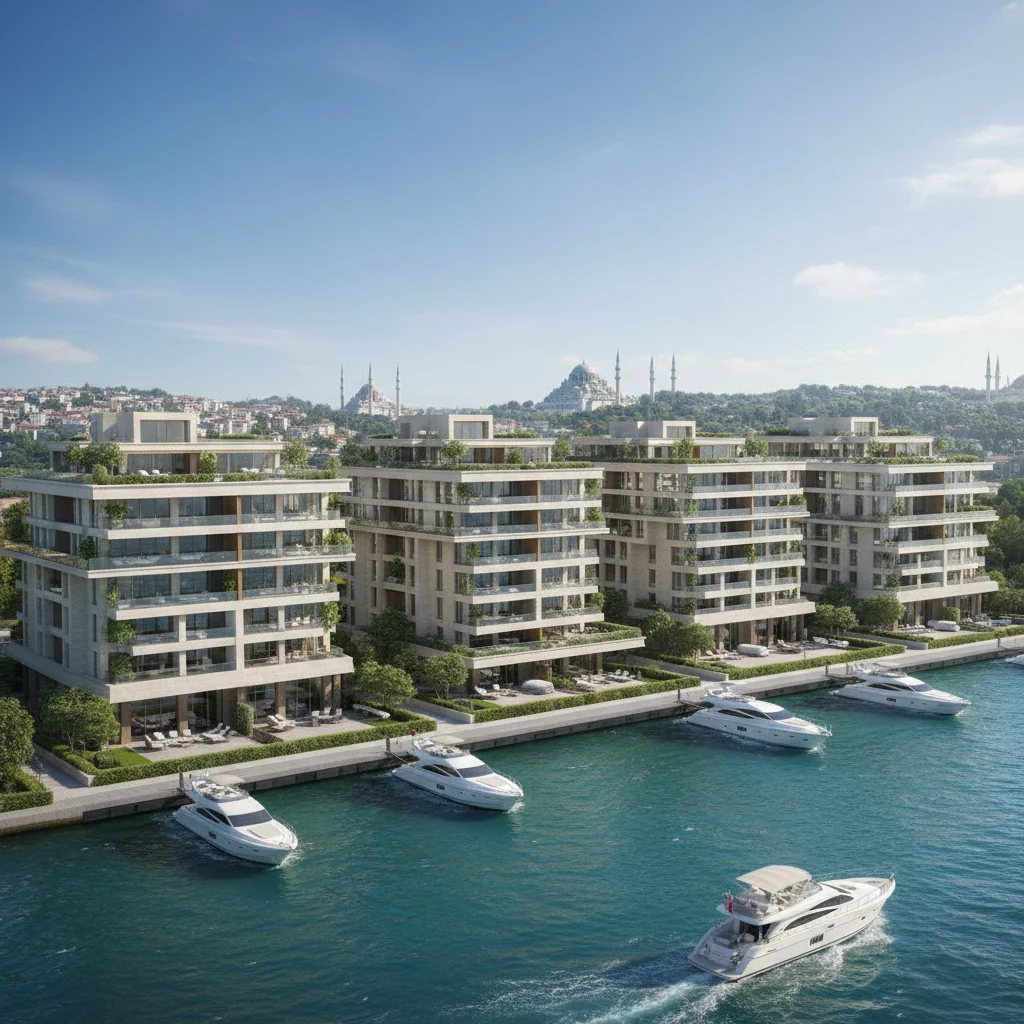 istanbul boğaz lüks apartmanlar