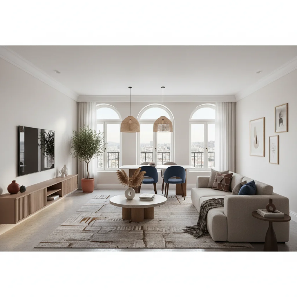 modern turkish apartment interior design