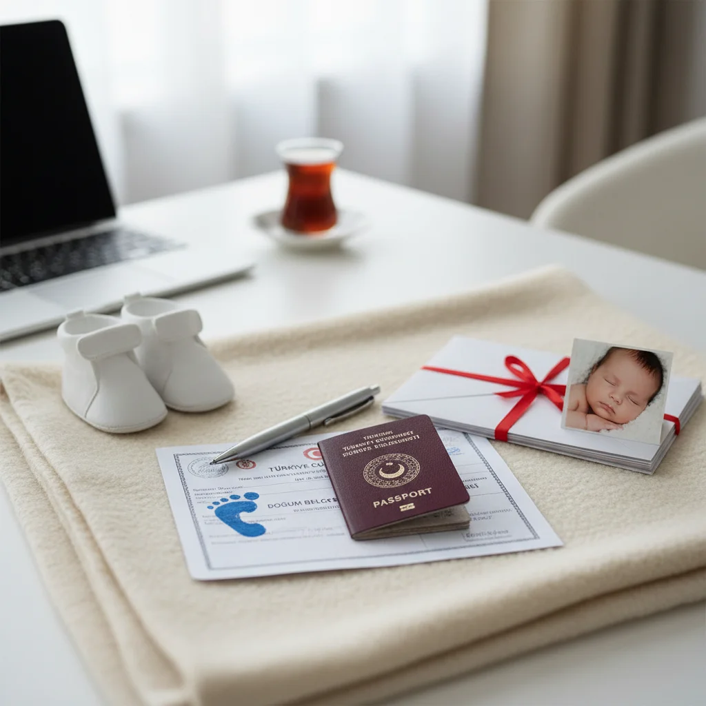 turkish passport newborn citizenship application