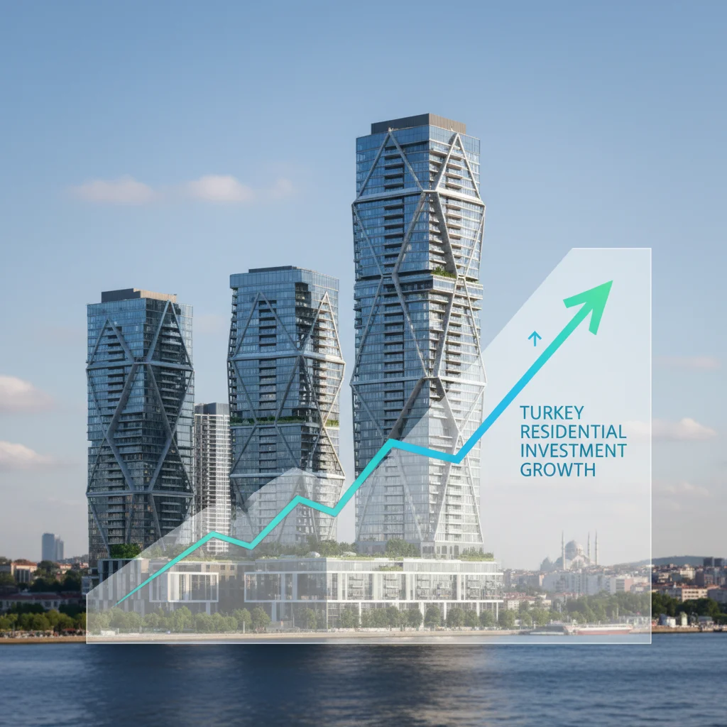 turkey residential investment growth chart modern buildings
