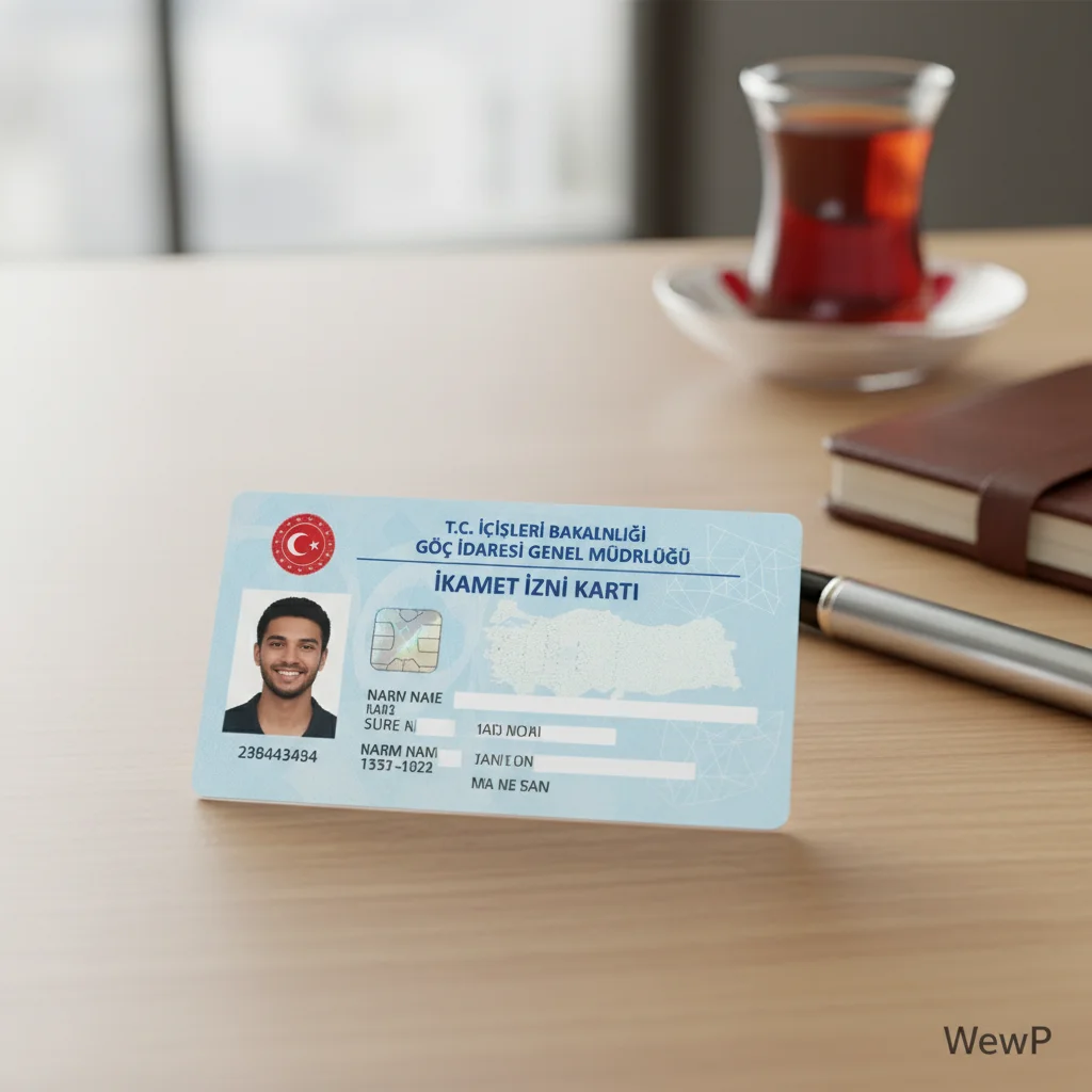 turkey residency permit card