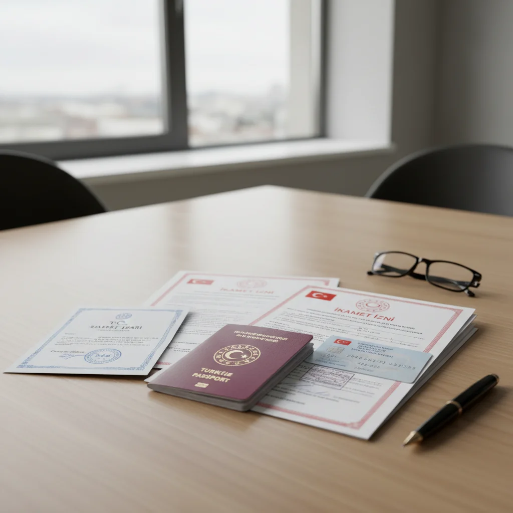 turkish citizenship application documents residence permit