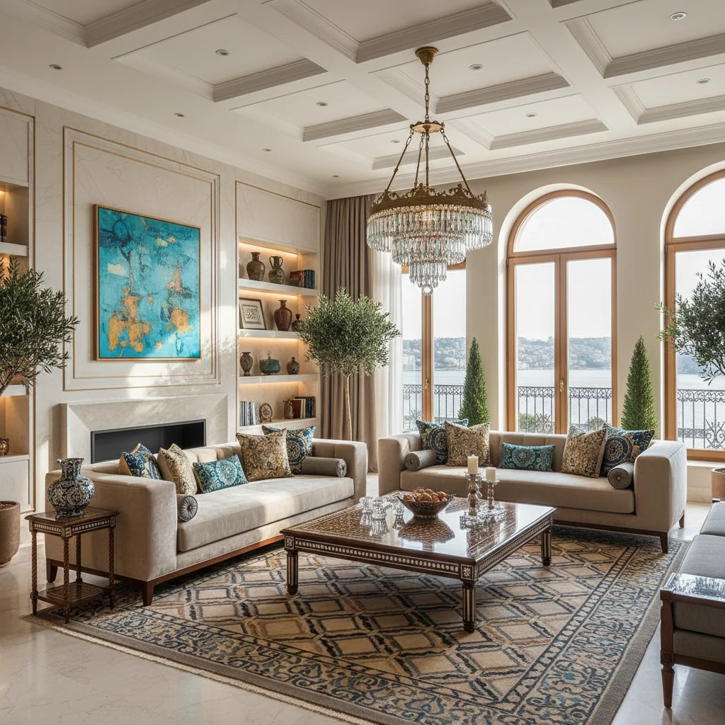 luxury turkish apartment interior
