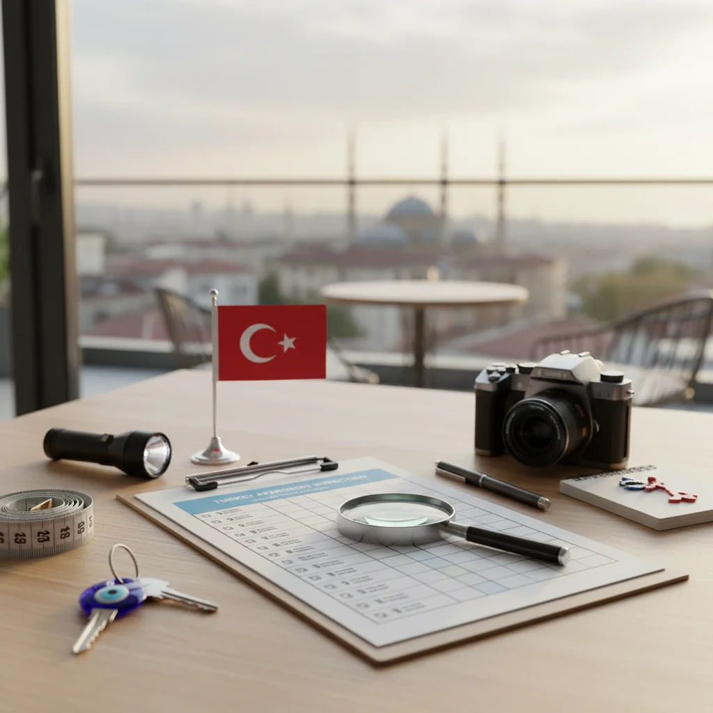 turkey apartment inspection checklist