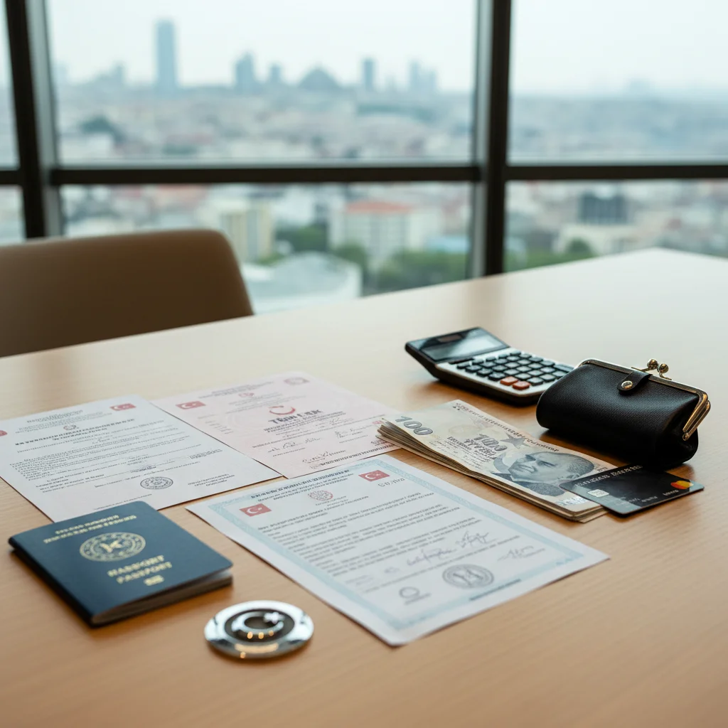turkish citizenship application documents fees