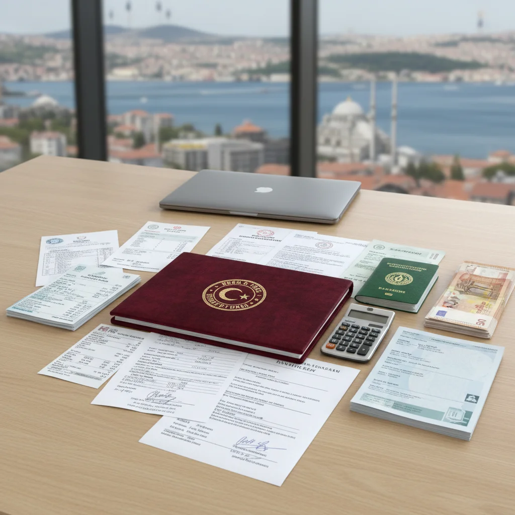 turkish citizenship application fees documents
