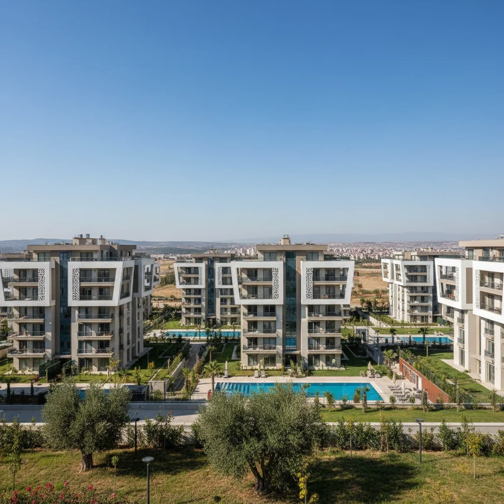 gaziantep apartment buildings residential complex
