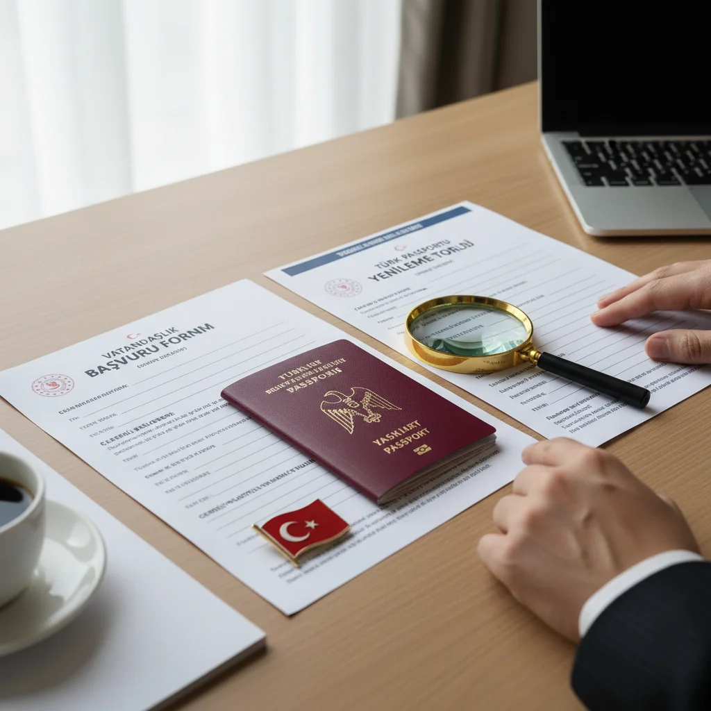 türk pasaportu vatandaşlık başvuru süreci