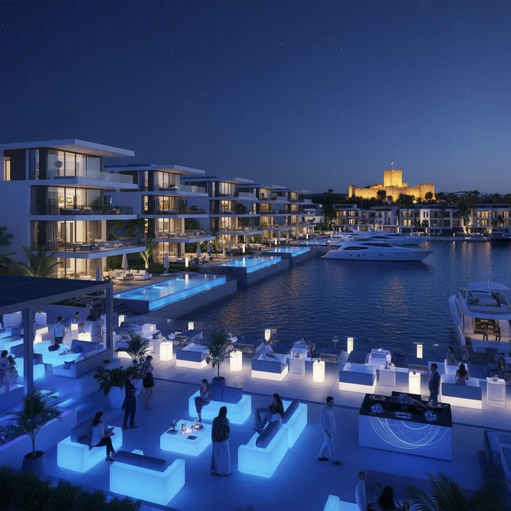 bodrum marina nightlife real estate investment