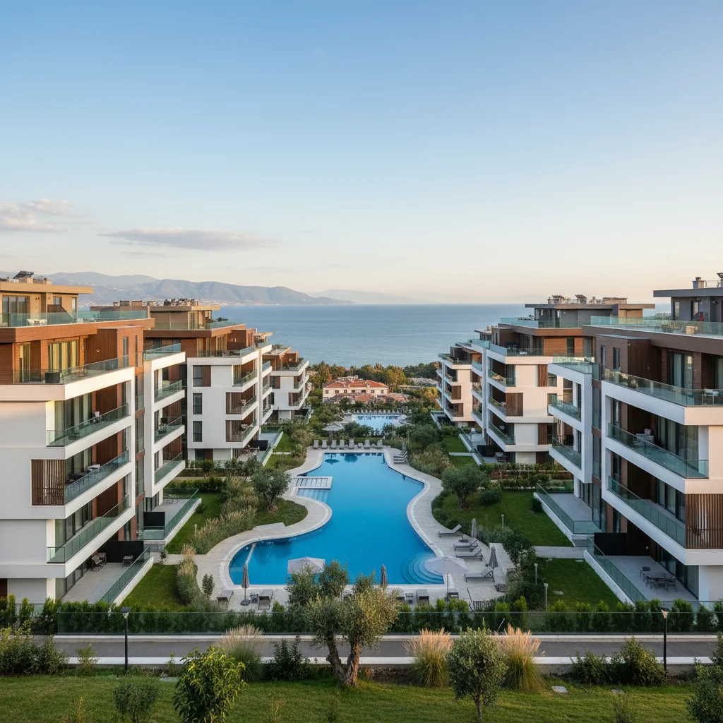 yalova modern apartment complex