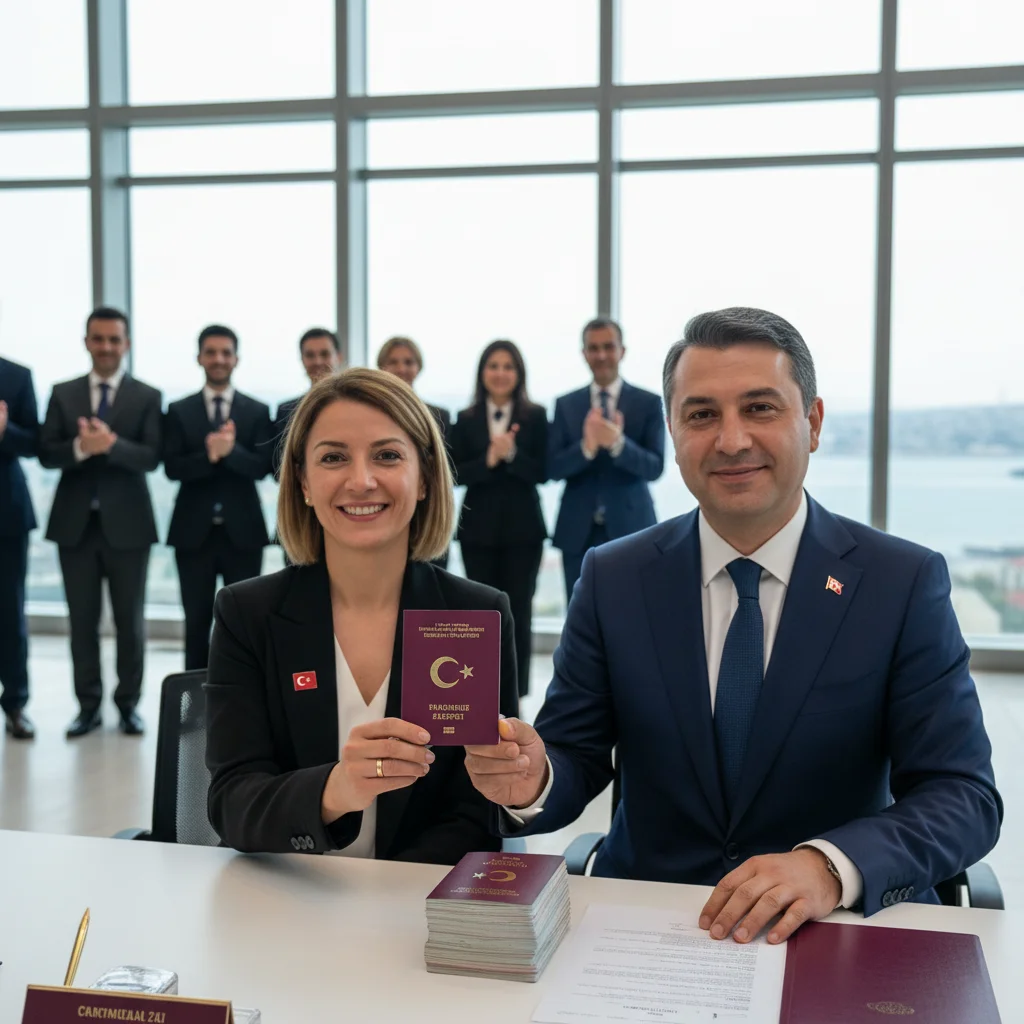 turkish passport citizenship ceremony