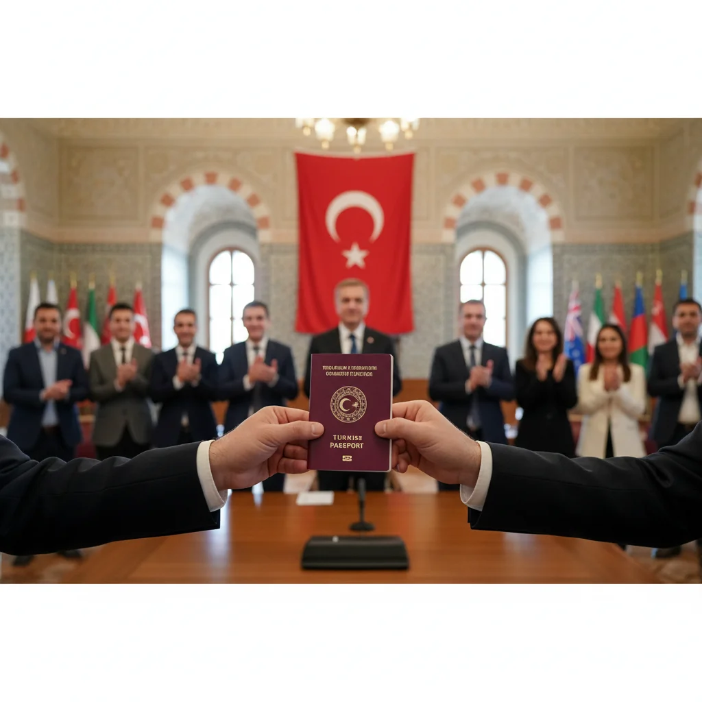 turkish passport citizenship ceremony