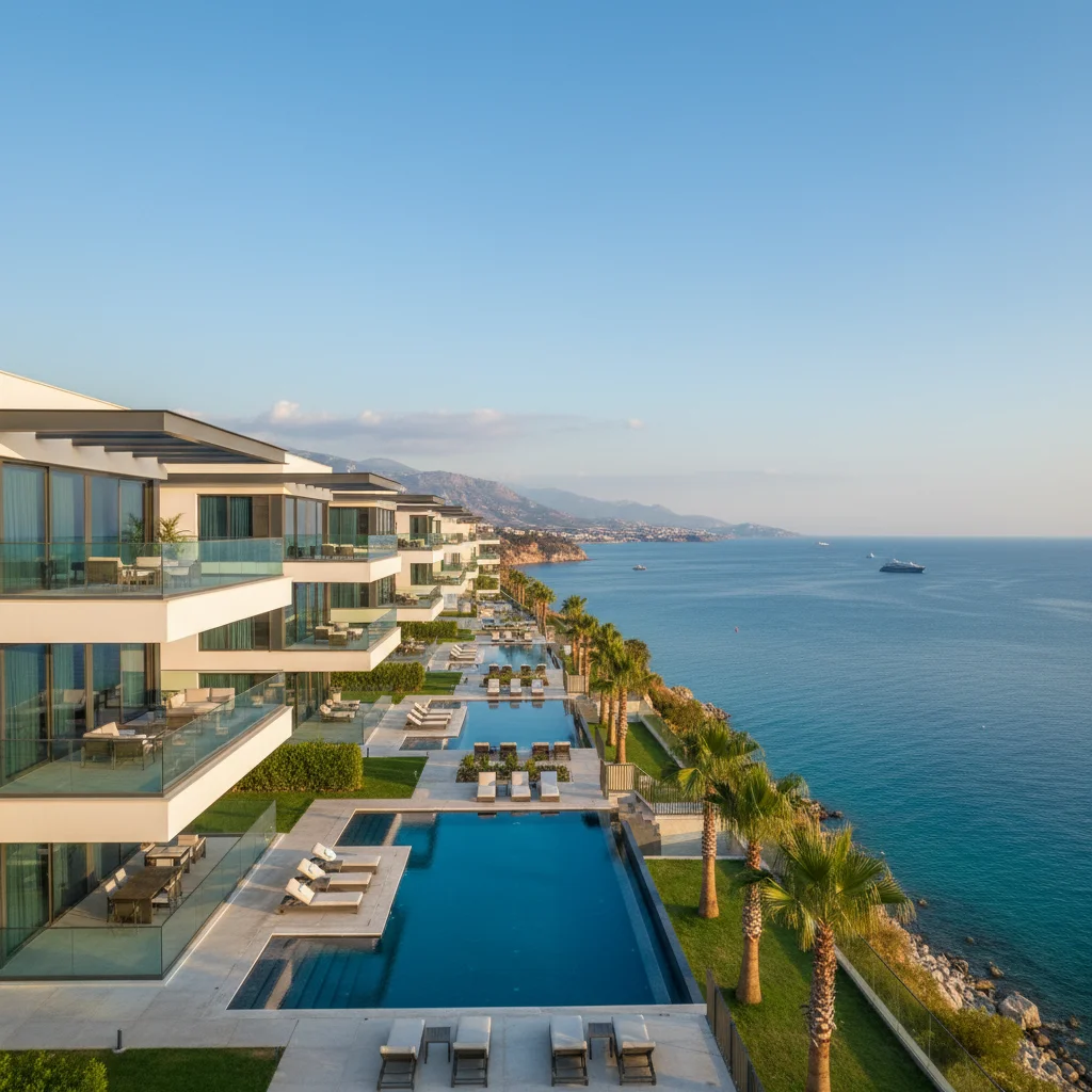 antalya luxury apartments sea view