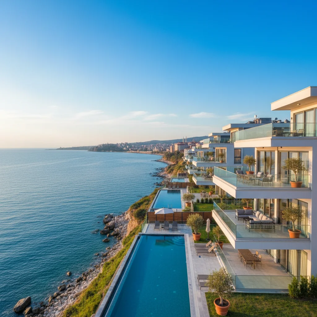 trabzon apartments sea view luxury