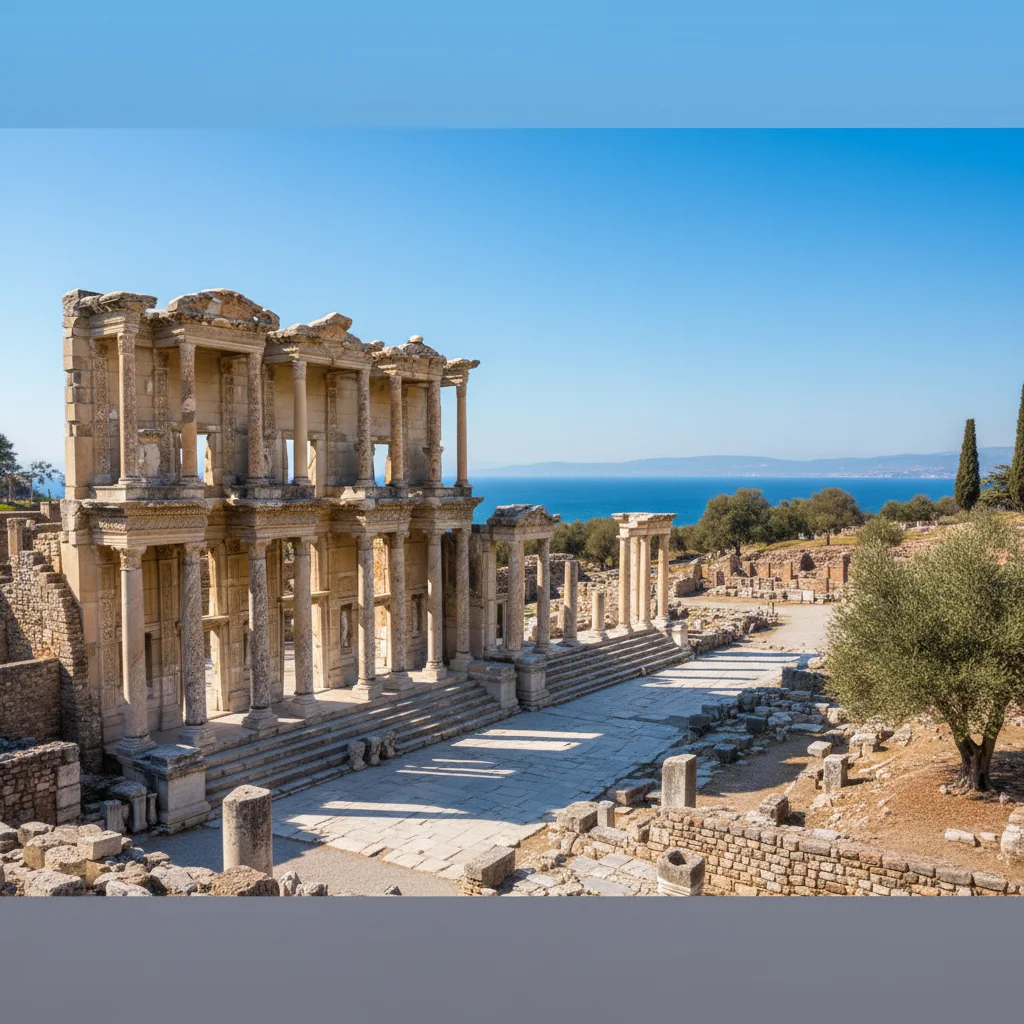ephesus ancient ruins aegean