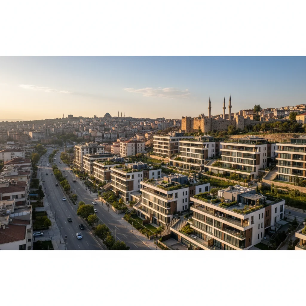 gaziantep city view modern apartments investment