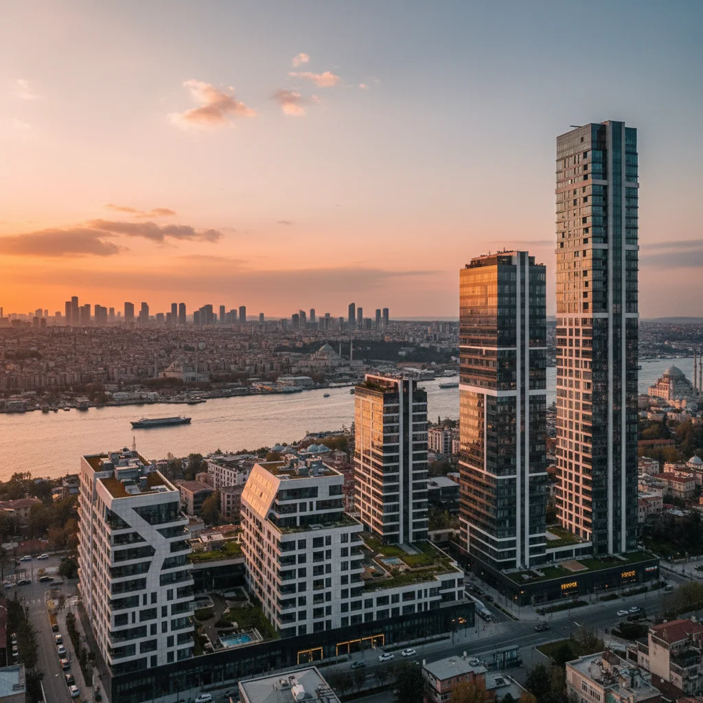 istanbul modern apartments skyline