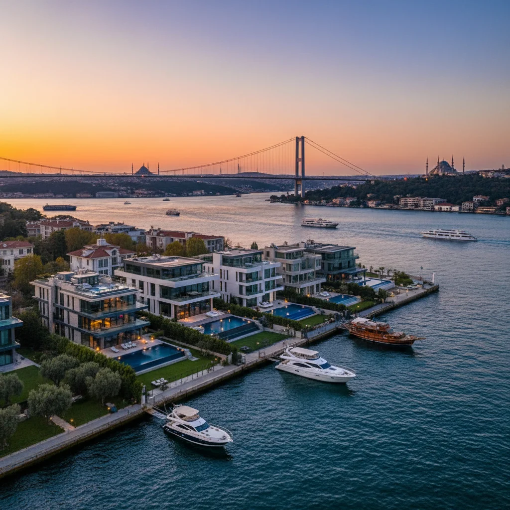 istanbul bosphorus luxury properties