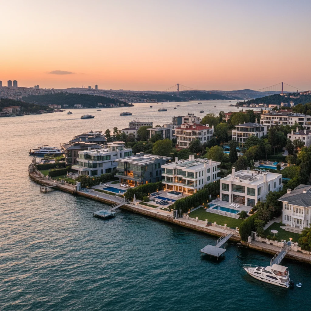 istanbul luxury waterfront properties bosphorus view