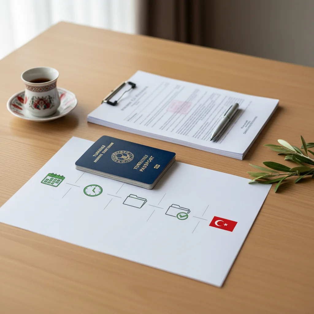 turkish citizenship application documents timeline