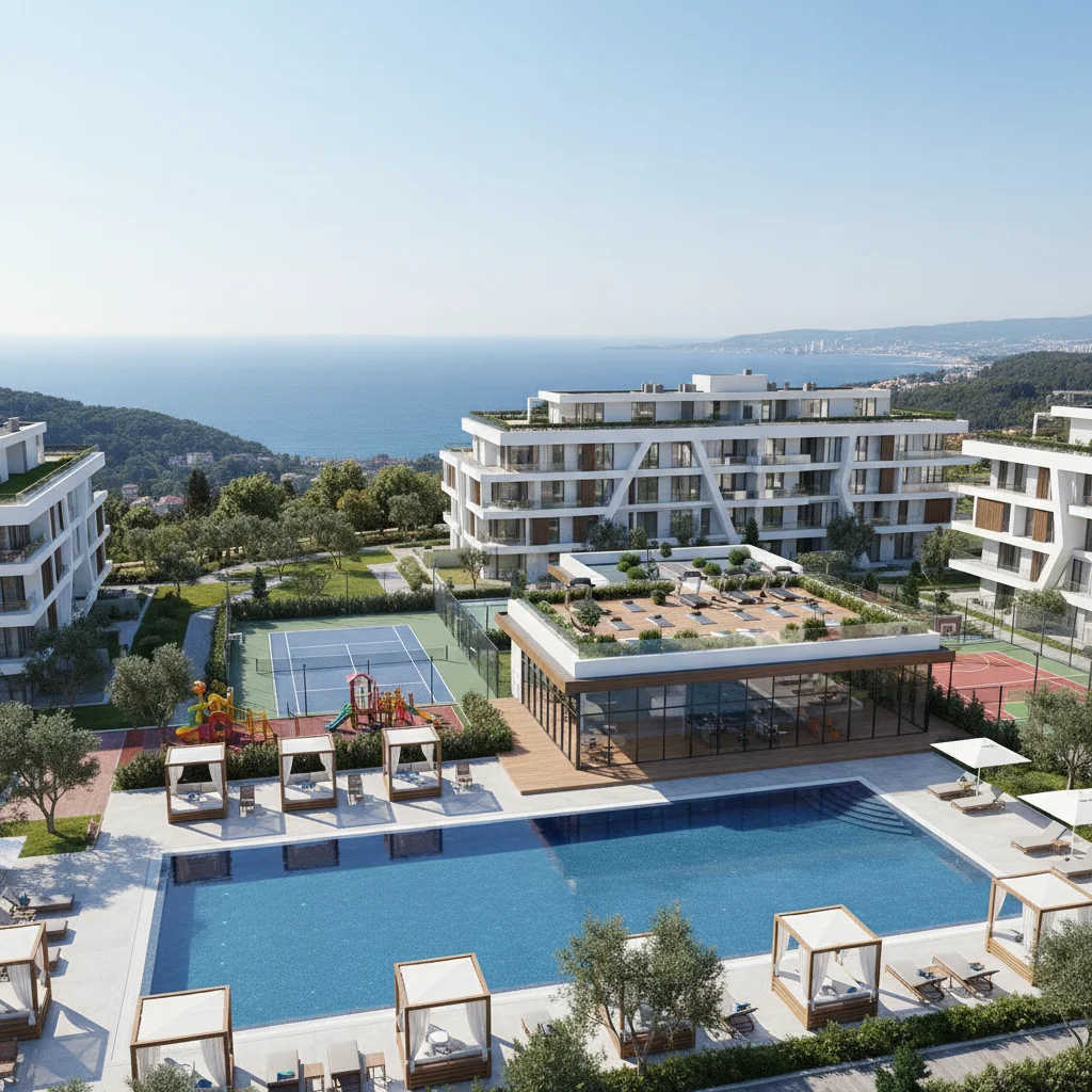 modern trebizond residential complex amenities