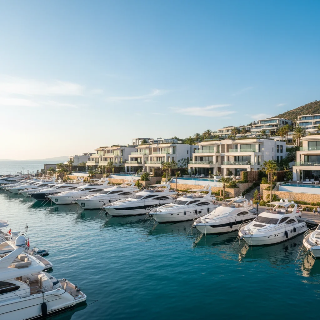 turkey luxury marina yacht properties