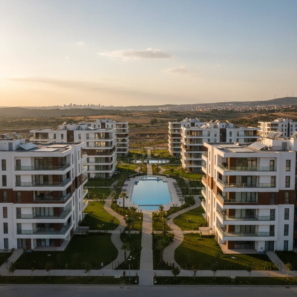 modern residential complex gaziantep