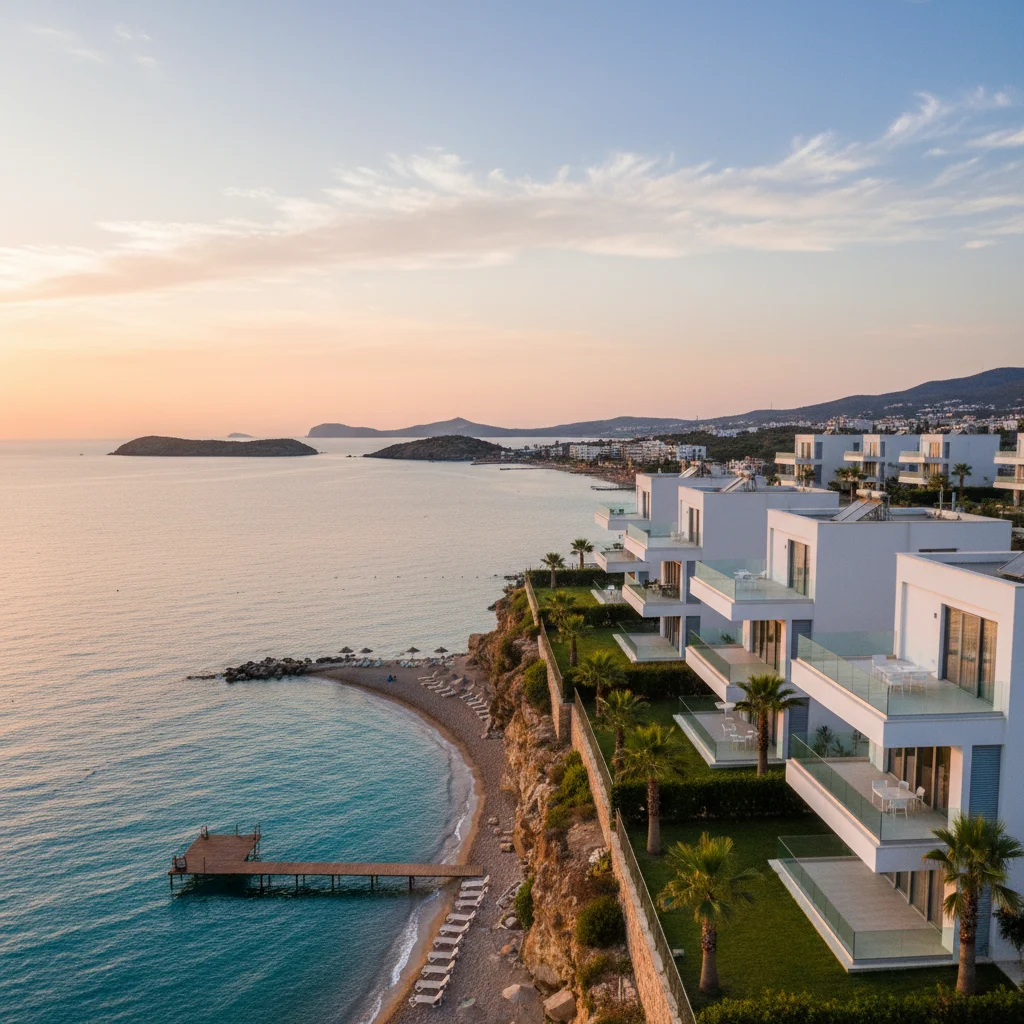 turkey coastal apartments sea view