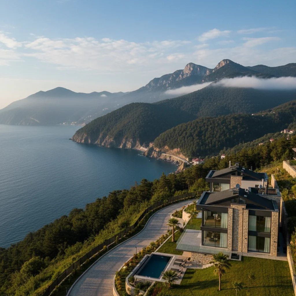 black sea mountains turkey property