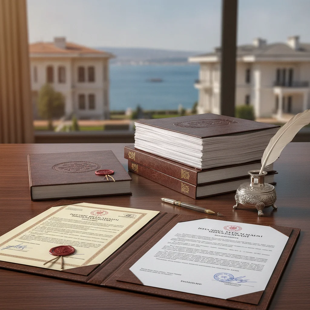 istanbul villa investment legal documents