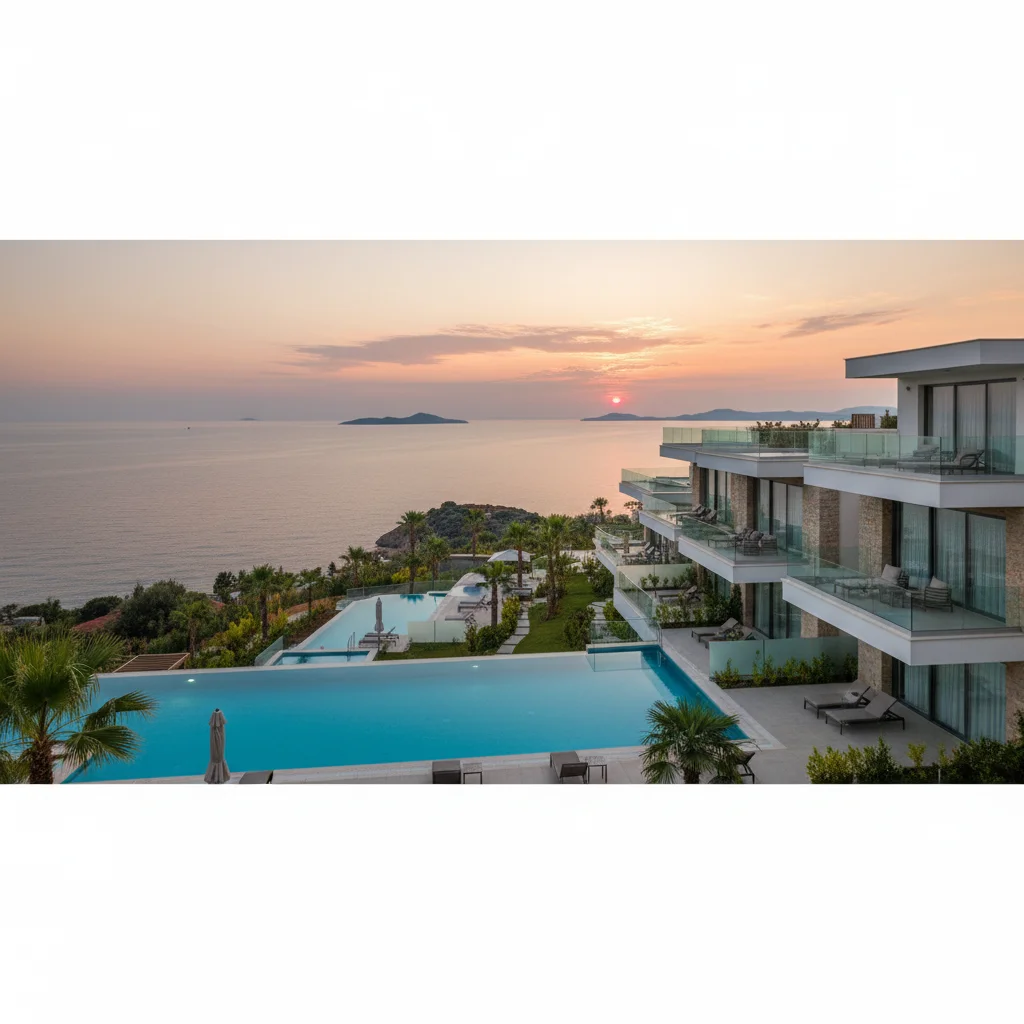 turkey hotel apartments sea view modern