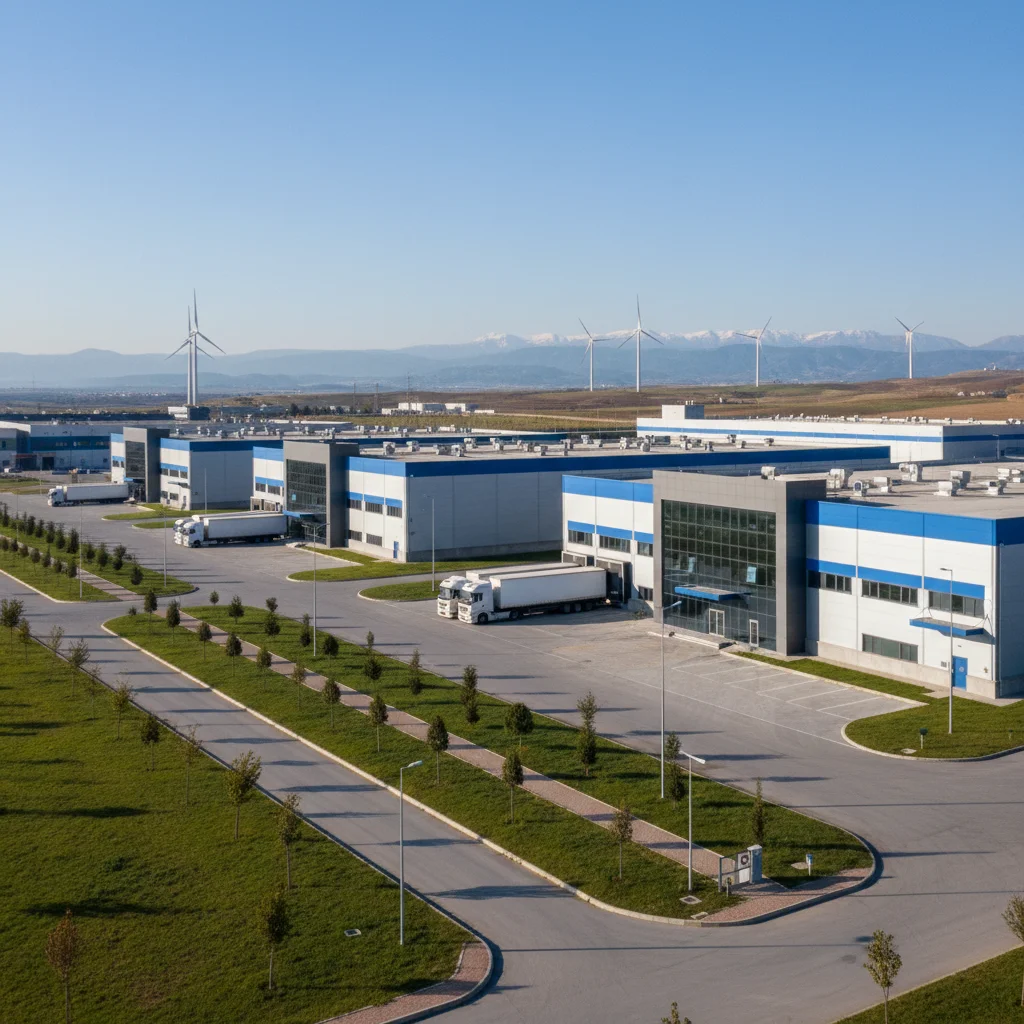 turkish industrial zone manufacturing facilities