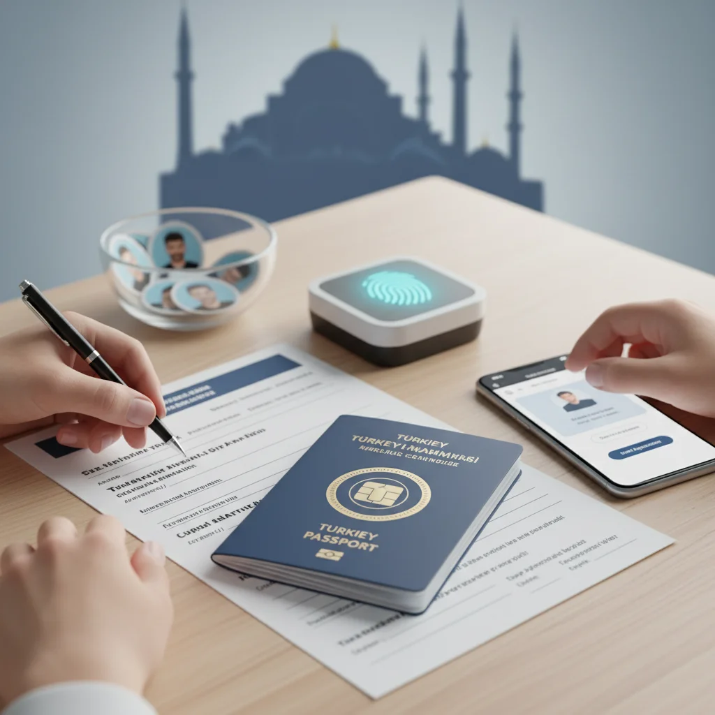 biometric passport application process turkey