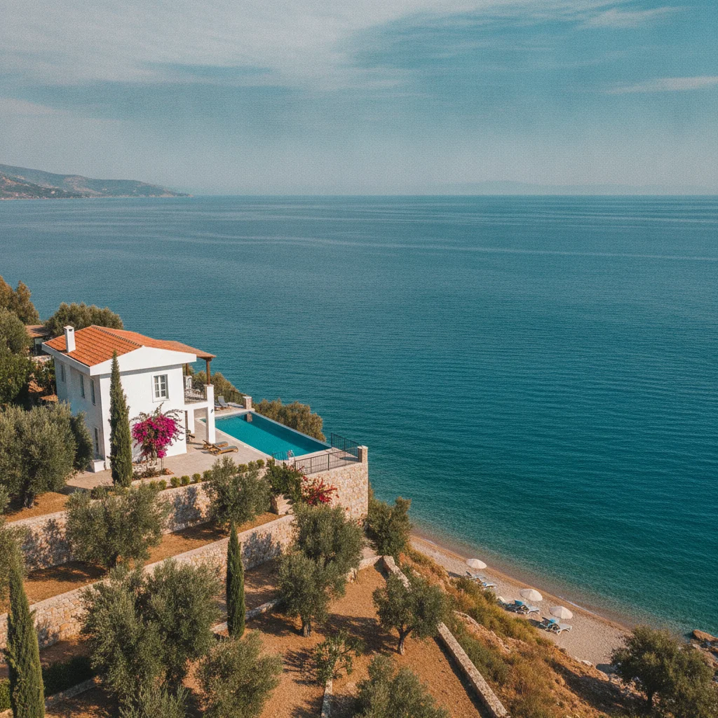 turkey affordable villa seaside