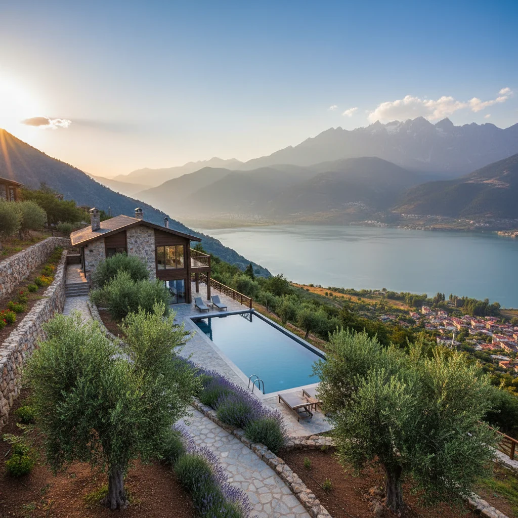 turkish mountain villa investment property scenic