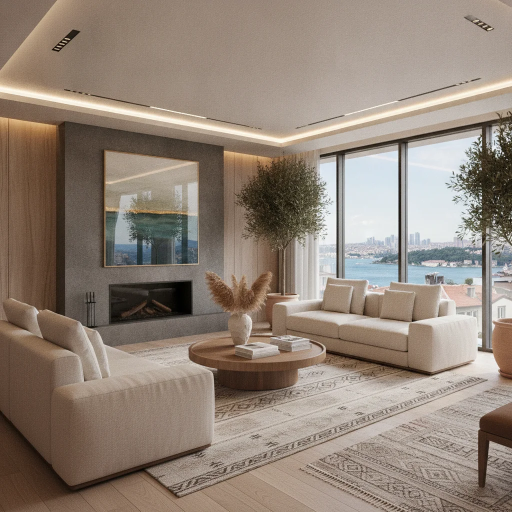 istanbul villa interior modern design