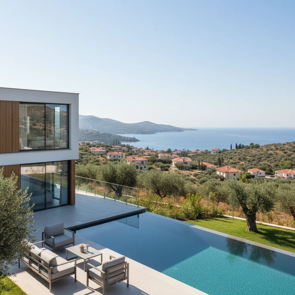 modern affordable villa turkey