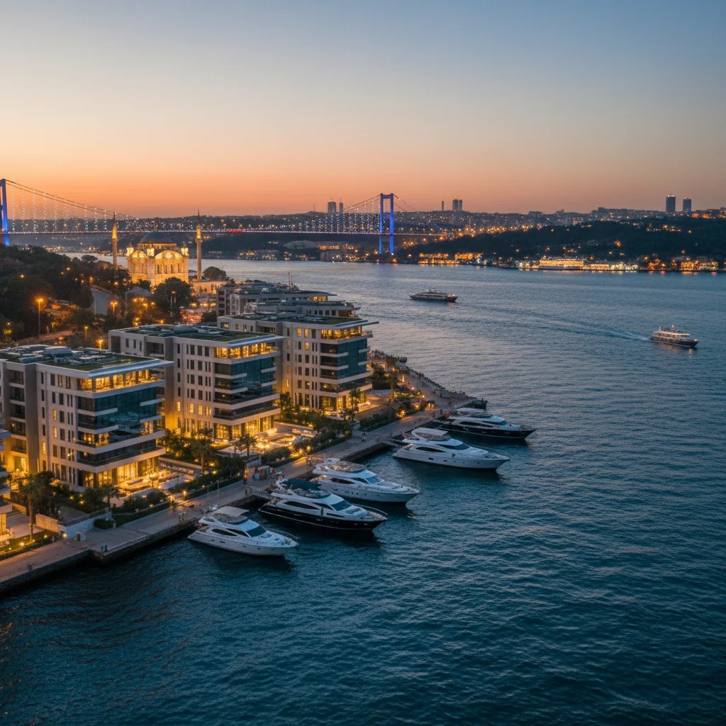 istanbul bosphorus entertainment district luxury properties