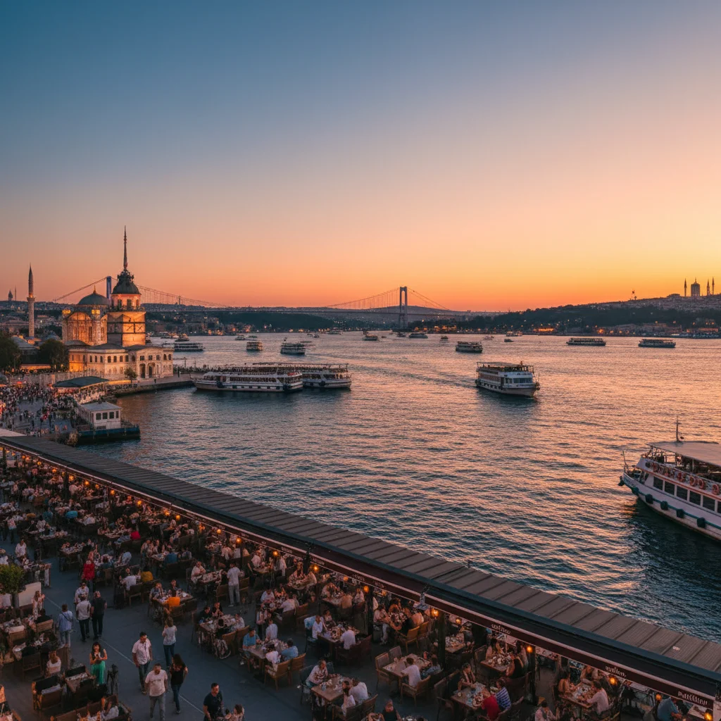 istanbul bosphorus entertainment districts