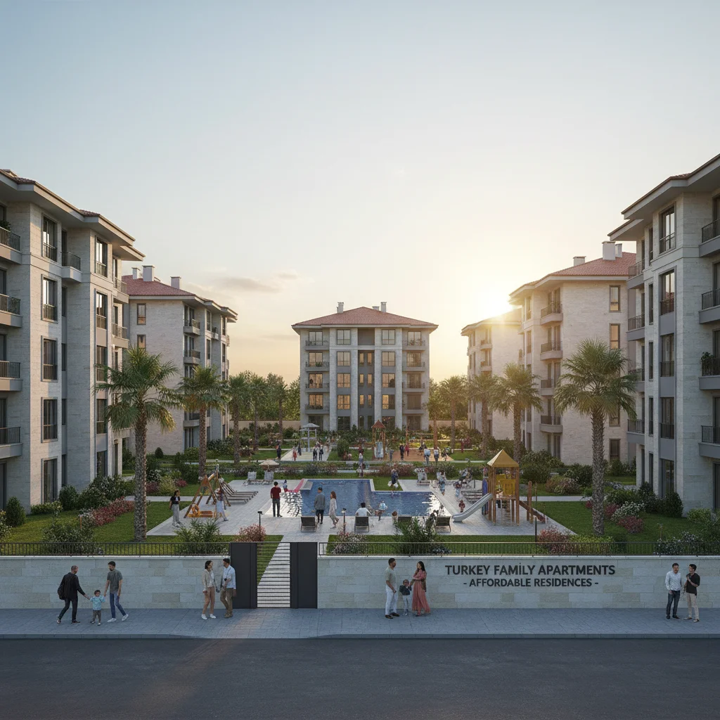 turkey family apartments residential complex affordable