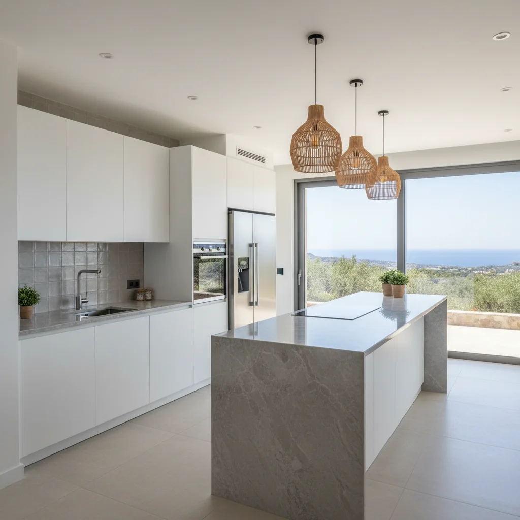 turkey villa interior modern kitchen
