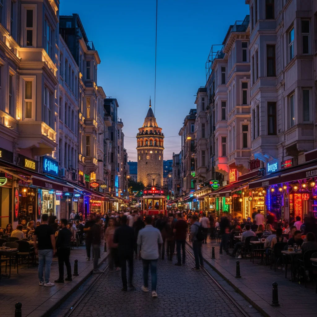 istanbul entertainment district nightlife