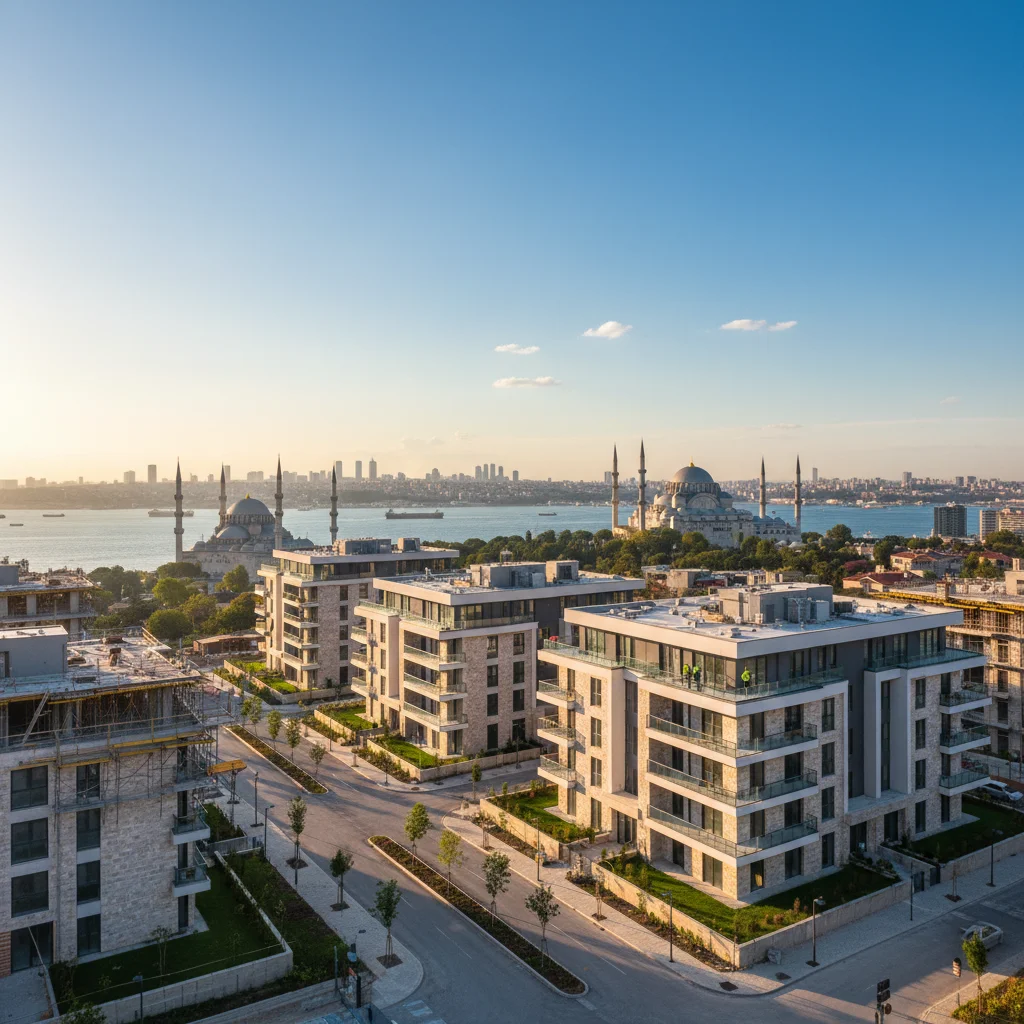 istanbul construction new apartments development