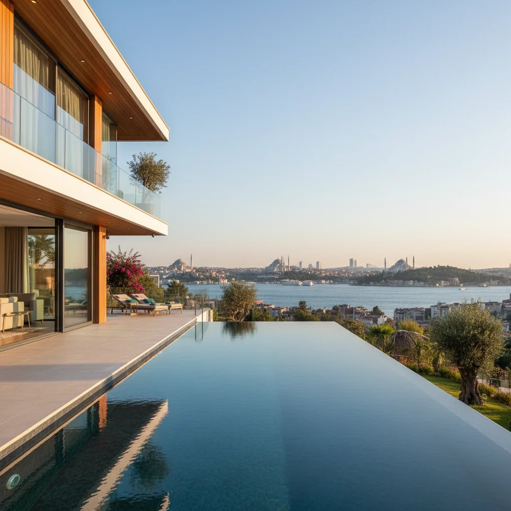 luxury sea view villa istanbul turkey