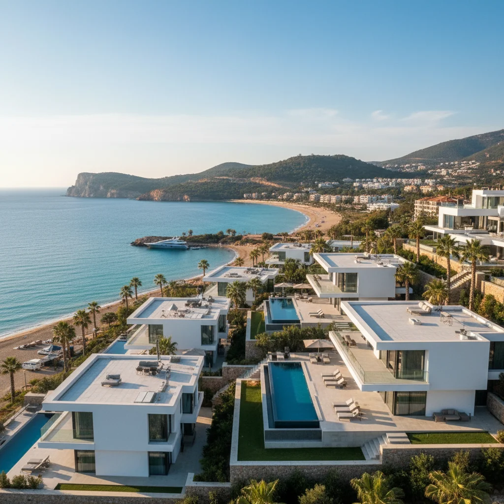 antalya coastal luxury villas
