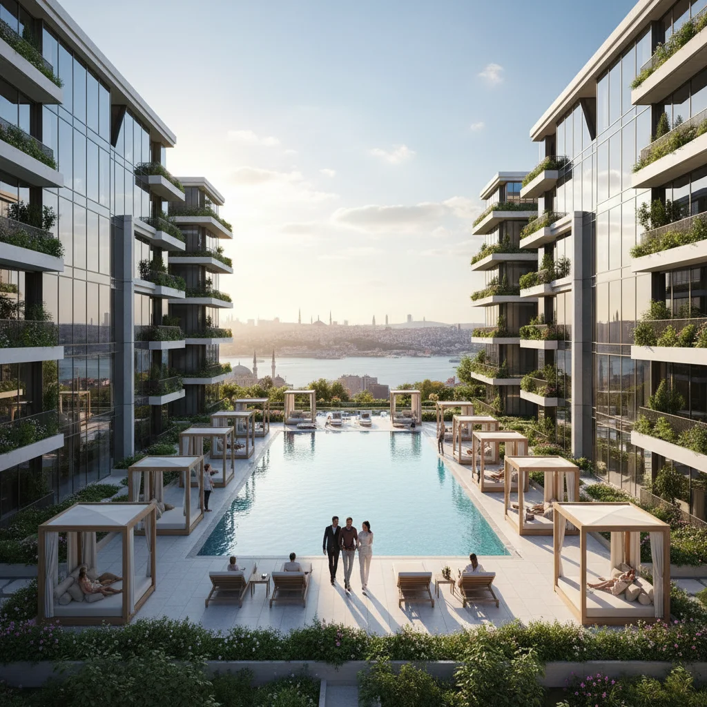 istanbul luxury apartment complex