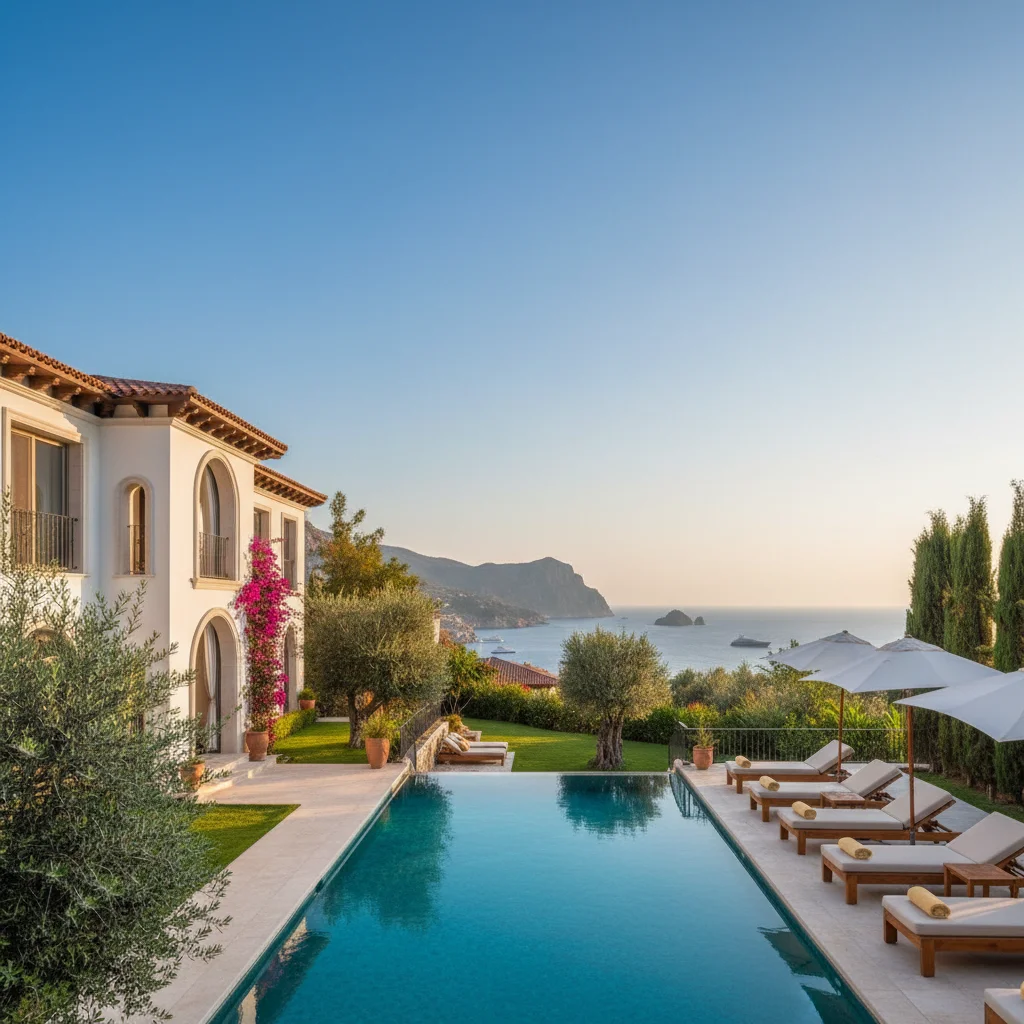 antalya luxury villa mediterranean