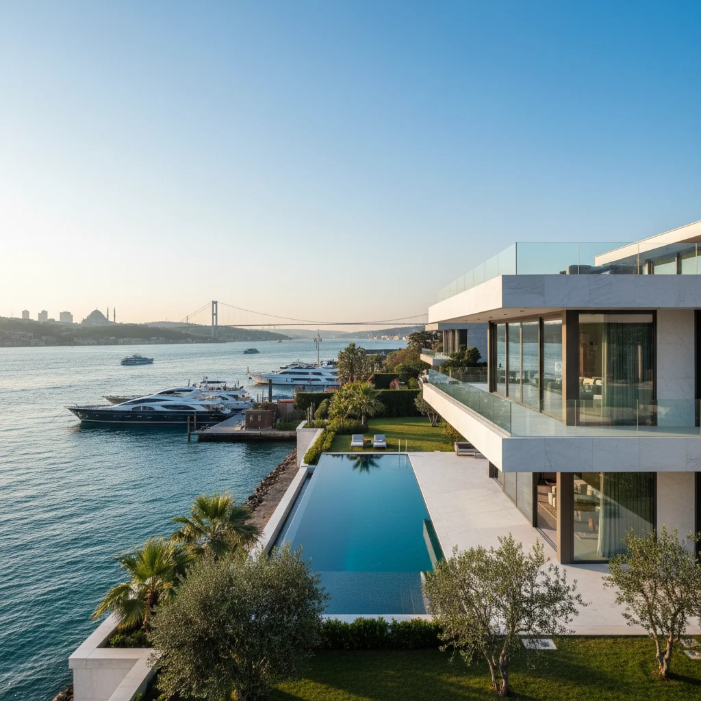 istanbul luxury real estate waterfront
