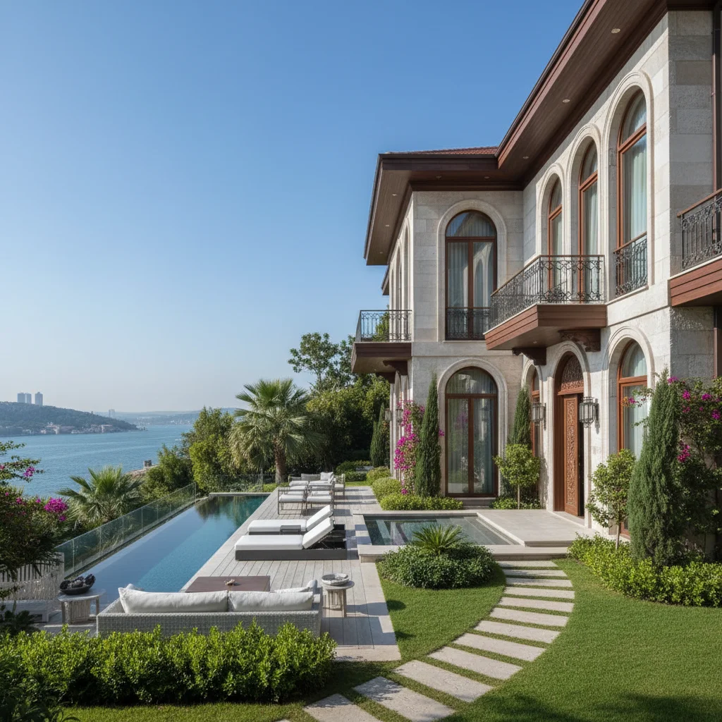 istanbul luxury villa exterior